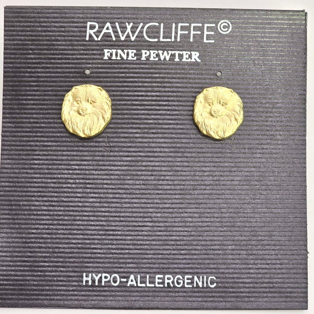 Rawcliffe Vintage Pomeranian Earrings